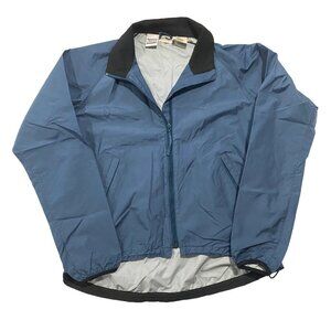 VTG L.L.‎ BEAN Activent Windbreaker Blue L Vintage Full Zip Gorpcore 90s Outdoor